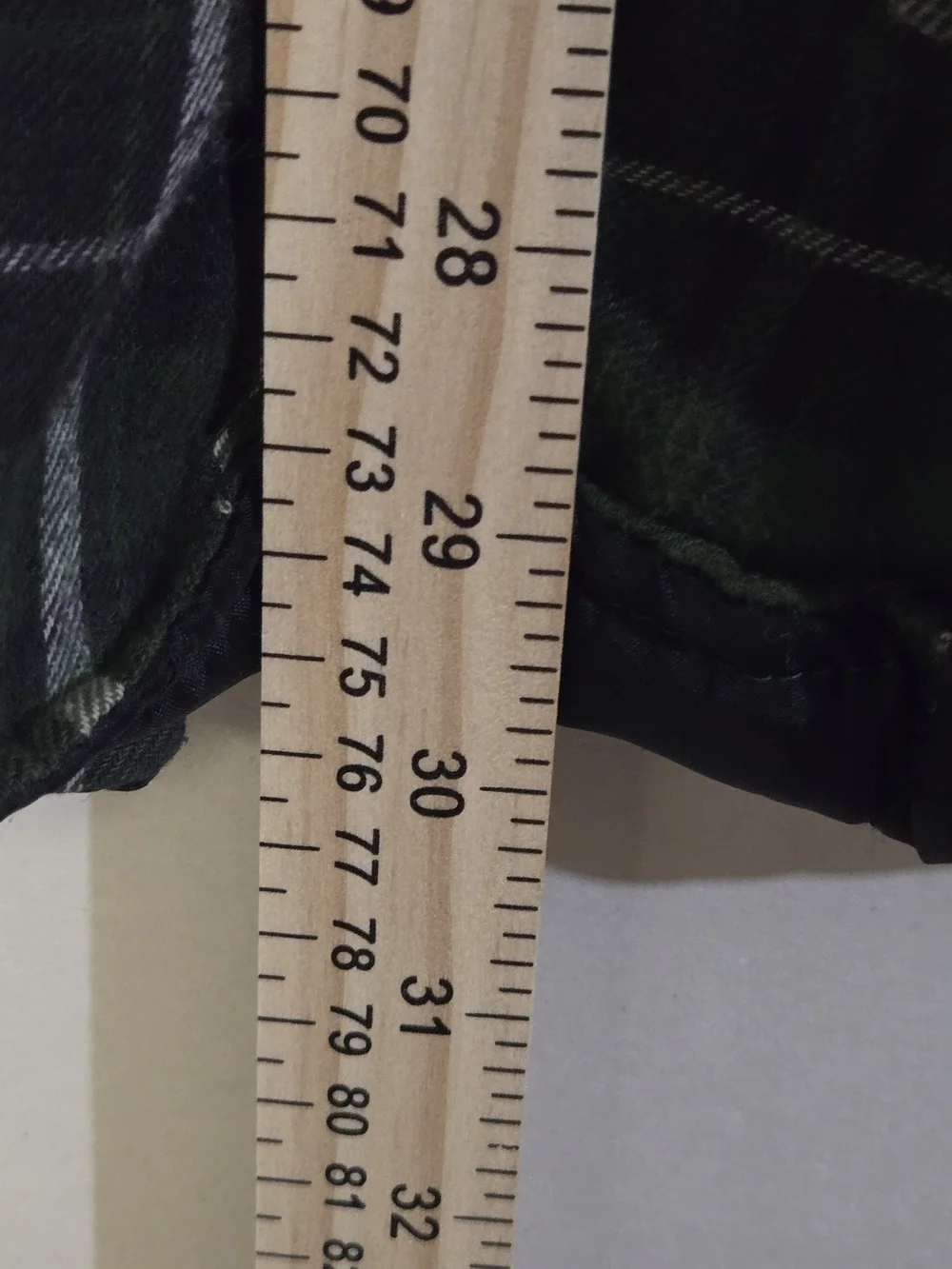 Basic Editions Men's Green Plaid Quilted-Lined Shirt Jacket